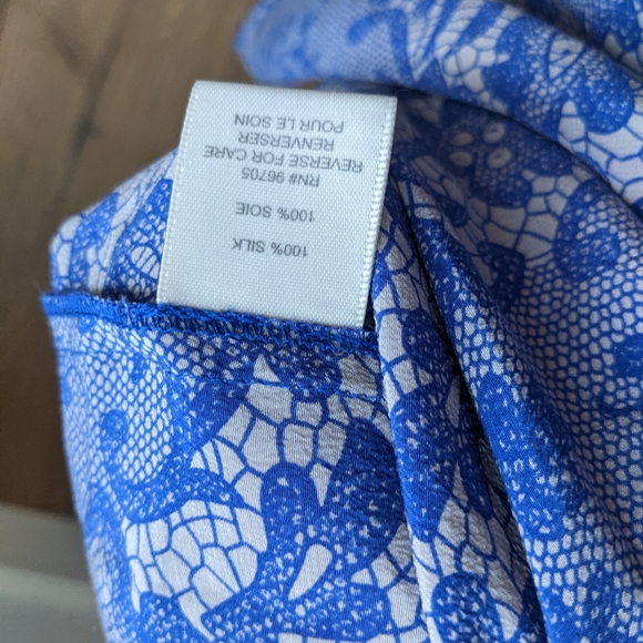 RECECCA TAYLOR • 100% Silk Maxi skirt - Picture 6 of 8